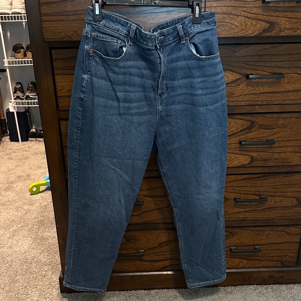 American Eagle Outfitters Dark Blue Boyfriend Jeans